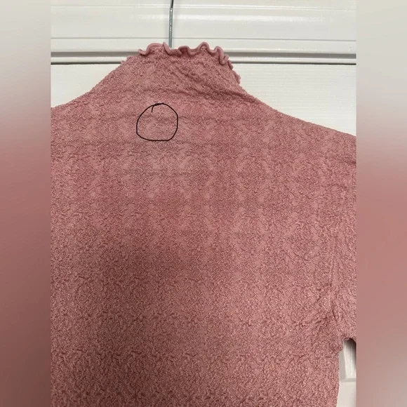 10. NWOT Free People Mara Mock Neck Bodysuit - Picture 4 of 7